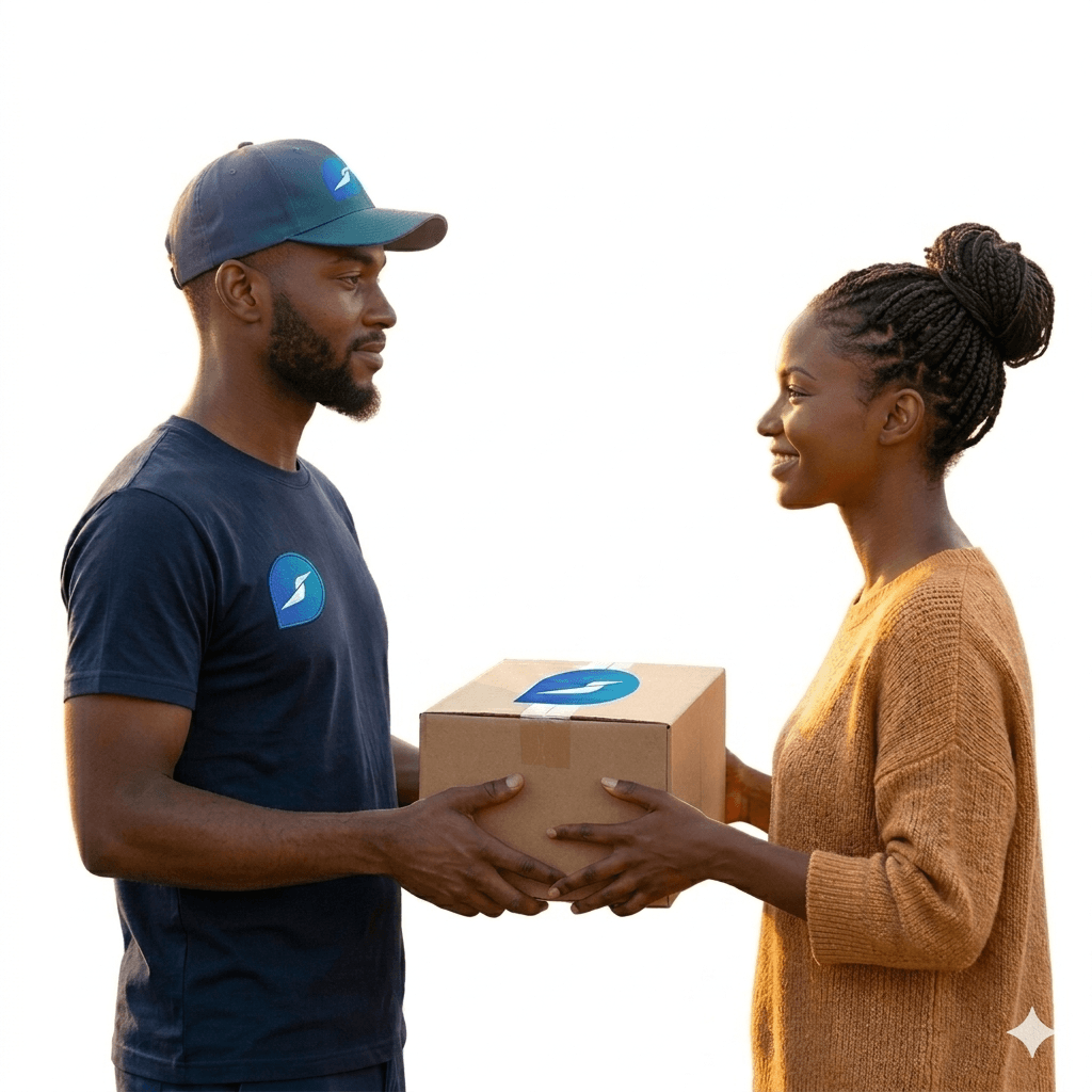 Remise d’un colis avec Colibri